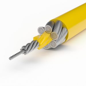 6 Strand Wire Rope With Full Plastic Coating